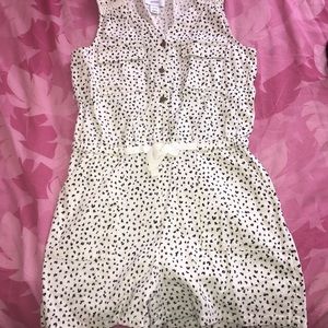 Old Navy Black and White Jumper